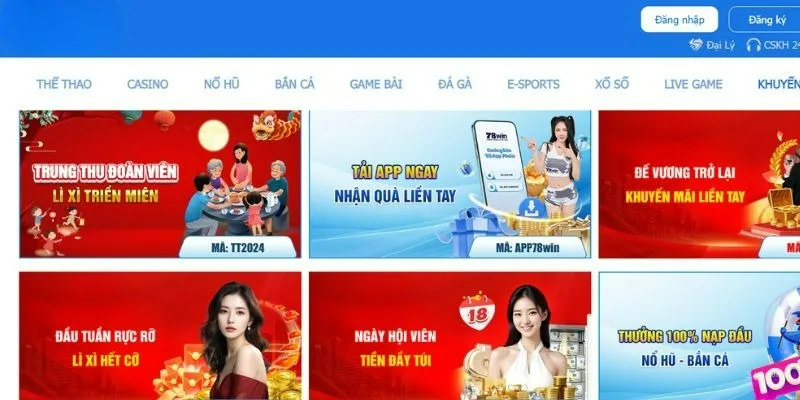 Bỏ túi ngay những khuyến mãi 78win hot nhất hiện nay